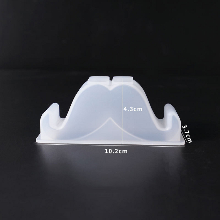 1pcs DIY Crystal Epoxy Mold Mobile Phone Stand Simple Pendulum Office Decoration Mirror Epoxy Mould